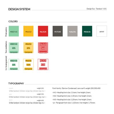 UX UI Design System